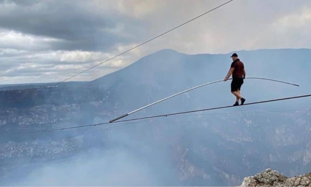 Acrobata Nik Wallanda intentará cruzar el cráter del  Volcán Masaya por un cable.